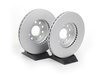 ES#257454 - 1K0698047 - Front Brake Service Kit (288x25) - Featuring Zimmermann rotors and ECS DD23 Daily Driver ceramic pads - Assembled By ECS - Volkswagen