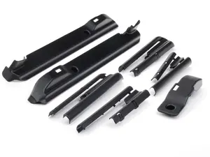 Seat Rail Cover Kit - Schwarz