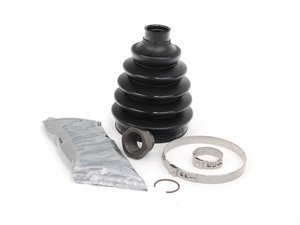 ES#2628554 - 31607518259 - Exterior CV Boot Repair Kit - Includes boot, grease, and clamps needed for installation - GKN Drivetech - MINI