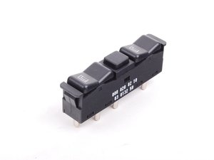 ES#2533729 - 0008208210 - Double Power Window Switch Assembly - Left (Driver) Side - Controls the operation of the power windows - URO - Mercedes Benz
