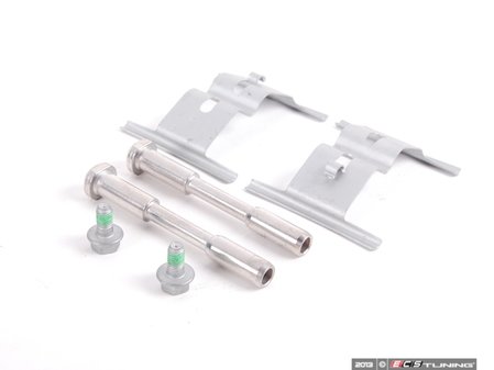 ES#1446193 - 95535195950 - Brake Pad Hardware Kit - Left and right side fitment - Genuine Porsche - Porsche