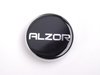 ES#2631544 - 2018CAP-A - Center Cap - Black/Chrome - Priced Each  - For the Alzor Style 881 wheels. 70mm - Alzor - Audi Volkswagen