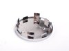 ES#2631544 - 2018CAP-A - Center Cap - Black/Chrome - Priced Each  - For the Alzor Style 881 wheels. 70mm - Alzor - Audi Volkswagen