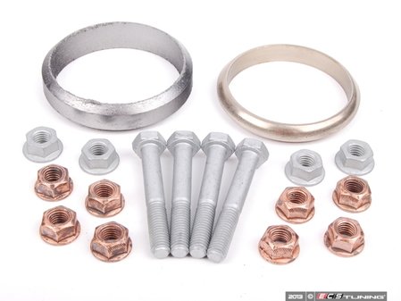 ES#2586961 - 18111723379KT - Muffler Installation Kit - Everything you need to install a new muffler - Genuine BMW - BMW