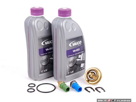 ES#2608209 - 078121113FKT - Cooling System Refresh Kit - Level 1 - Replace your thermostat and temp sensors with one kit! - Assembled By ECS - Audi