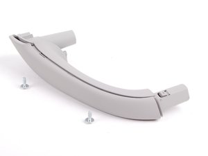 ES#1733745 - 20381015517376 - Front Left Interior Door Pull - (NO LONGER AVAILABLE) - Alpaca Grey (Color Code 7376) - Genuine Mercedes Benz - 