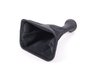 ES#1459023 - 964424075028YR - Shift Knob With Boot - Black - Leather with black shift pattern cap - Genuine Porsche - Porsche