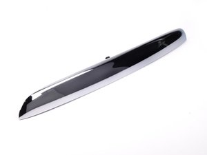 ES#77817 - 51132753603 - Trunk Lid Grip - Chrome - Located above the license plate on the trunk - Genuine MINI - MINI