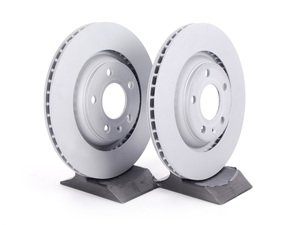 ES#2500555 - 8E0615601RKT3 - Rear Brake Rotors - Pair (300x22) - Restore the stopping power in your vehicle - Zimmermann - Audi
