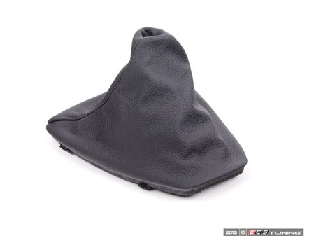 ES#1599266 - 25117595282 - Dakota Leather Manual Shift Boot - Schwarz - Replace your old, tired shift boot for a fresh appearance - Genuine BMW - BMW