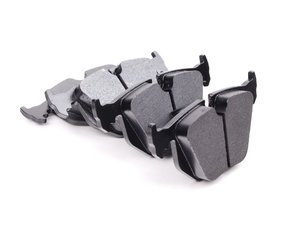 ES#251474 - HB518s.642 - Rear HT-10 Compound Racing Pad Set - Intermediate to high torque with a smooth initial bite. Very consistent pedal feel. - Hawk - BMW