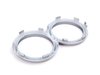 ES#83043 - 51167039238 - Anthracite Drink Ring Holder - Front - Trim located on the dual cup holder - Genuine MINI - MINI
