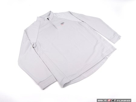ES#2970078 - ACMAWM774GRYMD - Performance Golf Shirt By Adidas - Gray - Medium - (NO LONGER AVAILABLE) - Athletic apparel from Audi. - Genuine Volkswagen Audi - 