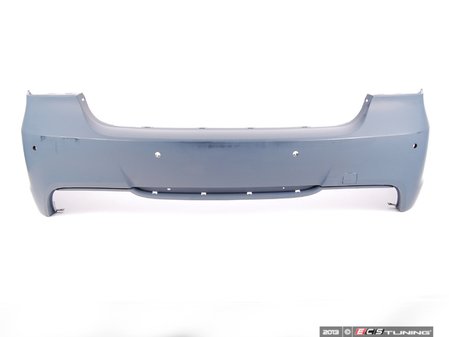 ES#76647 - 51128041139 - M-Sport Rear Bumper - Add aggressive M styling, primed and ready for paint. - Genuine BMW - BMW