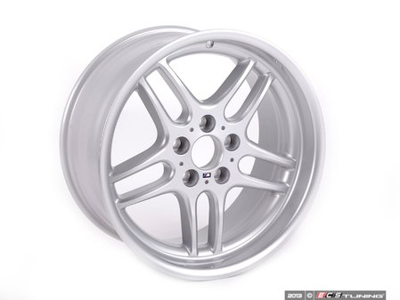 ES#64642 - 36112227933 - 18" Style 37 M Parallel Wheel - Priced Each - (NO LONGER AVAILABLE) - 18x9 ET22 72.6mm CB, does not include center cap - Genuine BMW - 