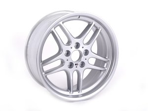 ES#64641 - 36112227931 - 18" M Parallel Style 37 Wheel - Priced Each - (NO LONGER AVAILABLE) - 18x8 ET20 72.6mm CB, does not include center cap - Genuine BMW - 