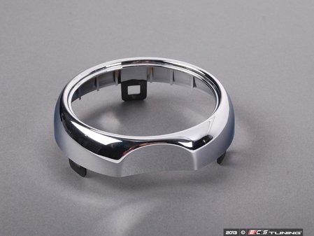 ES#2207525 - 62116977371 - Chrome Ring - Single - Located on the steering column instrument display - Genuine MINI - MINI