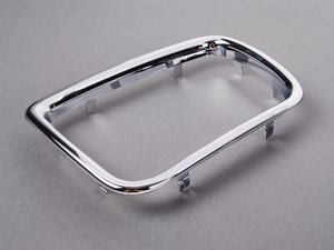 ES#2534536 - 51138148725 - Chrome Grille Surround - Left - Snaps in around the front grille - URO - BMW