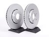 ES#1899320 - 8e0698005 - Front Brake Service Kit - Featuring Zimmermann rotors and ECS DD23 Daily Driver ceramic pads - Assembled By ECS - Audi Volkswagen