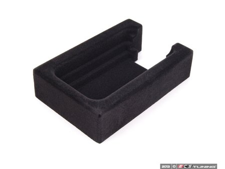 ES#1823226 - 67824501 - IPod / IPhone Cradle - Made of black plastic and covered in felt to match the interior of the glovebox - Genuine Mercedes Benz - Mercedes Benz
