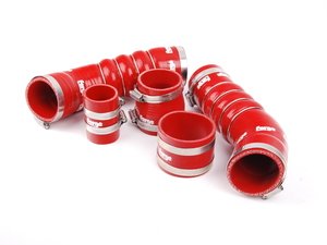 ES#2538452 - FMKTTTRSRED - TTRS Silicone Boost Hose Kit - Red - Set of five silicone boost hoses for your Audi - Forge - Audi
