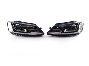 ES#2602317 - HVWJ6HL-LEB - European Projector Headlight Set - (NO LONGER AVAILABLE) - With LED daytime running lights - Helix - 