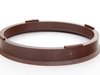 ES#4423537 - AP731666-1KT - 73.1-66.6 Hub Centric Ring - Priced Each - Plastic 73.1mm to 66.6mm hub centric ring for proper wheel fitment - ECS - Audi