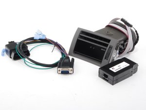ES#2628299 - P3AB7L+VG -  Vent Integrated Digital Interface (VIDI) - Gray - (NO LONGER AVAILABLE) - Powerful plug-and-play multifunction display - pre-installed in an OEM dashboard vent! - P3 Gauges - 