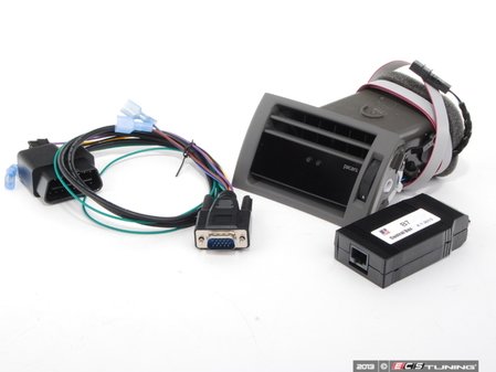 ES#2628299 - P3AB7L+VG -  Vent Integrated Digital Interface (VIDI) - Gray - (NO LONGER AVAILABLE) - Powerful plug-and-play multifunction display - pre-installed in an OEM dashboard vent! - P3 Gauges - 