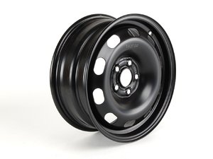 ES#2697404 - 1J0601027AJ03C - Steel Wheel - Priced Each - 15x6, 5x100 - Genuine Volkswagen Audi - Volkswagen