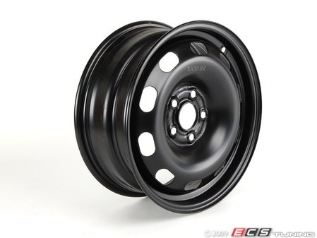 ES#2697404 - 1J0601027AJ03C - Steel Wheel - Priced Each - 15x6, 5x100 - Genuine Volkswagen Audi - Volkswagen