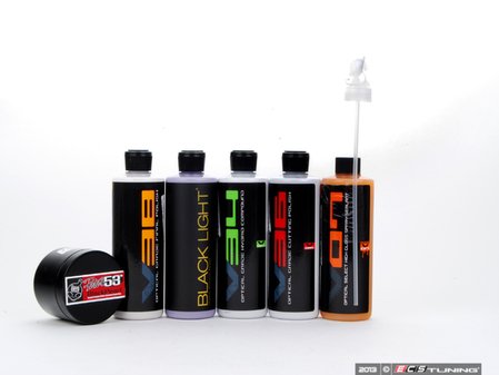 ES#2623191 - ULTIMATEBLACKKT - The Optical Select Premium Kit - This comprehensive kit will take you through the entire process of paint correction with a quality polish, sealant and wax - Chemical Guys - 