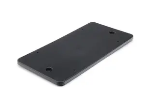 Rear License Plate Mount - Black