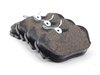 ES#2570025 - 34111162481 - E30 Front Brake Pad Set - Quality pads from an OEM supplier - Pagid - BMW