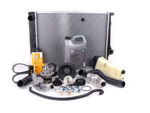 ES#2598404 - 11517527910KT - Cooling Maintenance Kit - Level 3 - The  ultimate cooling refresh kit - featuring a Geba water pump with metal impeller - Assembled By ECS - BMW