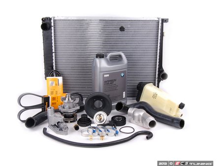 ES#2598404 - 11517527910KT - Cooling Maintenance Kit - Level 3 - The  ultimate cooling refresh kit - featuring a Geba water pump with metal impeller - Assembled By ECS - BMW