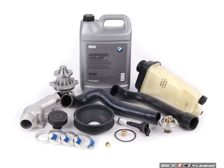 ES#205298 - ECSE361153-2 - Cooling System Refresh Kit - Level 2 - A complete kit to help solve your BMWs cooling problems - featuring a GEBA water pump with a metal impeller - Assembled By ECS - BMW
