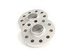 ES#5110 - 4055571 - DR Series Wheel Spacer - 20mm (1 Pair) - Silver - Fine tune your stance and improve handling - H&R - Audi Volkswagen