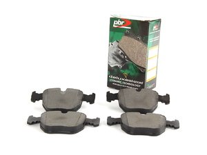 ES#8059 - D1409D - Front Deluxe Brake Pad Set - (NO LONGER AVAILABLE) - Ceramic Composition For Extended Rotor Life - PBR - 