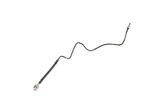 ES#3470933 - 1J0614749 - Rear Hard Brake Hose - Left - Brake line from mid brake hose to brake caliper, includes banjo bolt to caliper - Genuine Volkswagen Audi - Audi Volkswagen
