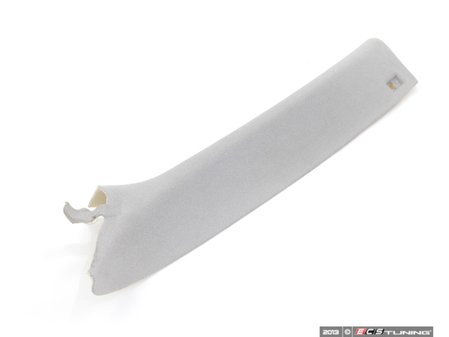 ES#111447 - 51437006840 - "A" Pillar Trim - Right - (NO LONGER AVAILABLE) - Hellgrau/Light Gray, located next to the windshield - Genuine BMW - 