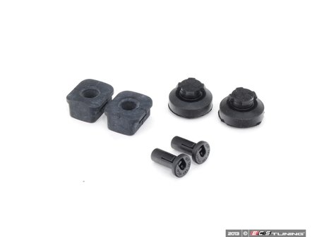 ES#2593797 - 4B3121200KT - Radiator Installation Kit - Don't reuse old worn radiator mounts - Genuine Volkswagen Audi - Audi