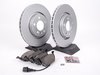ES#257413 - 1J0698040 - Front Brake Service Kit (280x22) - Featuring ECS V5 coated rotors and ECS DD23 "Daily Driver" ceramic pads. - Assembled By ECS - Volkswagen