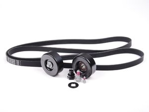 ES#2575110 - 99919237950KT - Serpentine Belt Kit - Accessory belt with rollers - Genuine Porsche - Porsche
