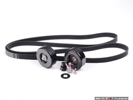 ES#2575110 - 99919237950KT - Serpentine Belt Kit - Accessory belt with rollers - Genuine Porsche - Porsche
