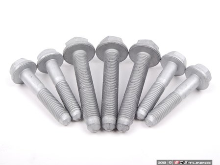 ES#2575739 - 1K0199555QKT - Transmission Mount Hardware Kit - Includes all necessary stretch bolts that must be replaced whenever your mounts are serviced - Assembled By ECS - Audi