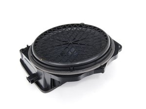 ES#461620 - 8T0035412 - Rear Bass Speaker (woofer) - Located in the center of the rear parcel shelf - Genuine Volkswagen Audi - Audi