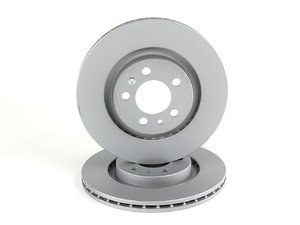 ES#447 - 1J0698301M - Brake Rotors - Pair (280x22) - Featuring "Coat Z-Anti Corrosion" coating - Zimmermann - Volkswagen