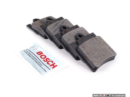 ES#2561785 - 0034205220 - Rear Brake Pad Set - Does not include brake pad wear sensors - Bosch - Mercedes Benz
