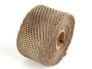 ES#261348 - 010129 - Titanium Exhaust Wrap - 2" X 15ft - Designed to handle temperatures up to 2800F - DEI - 